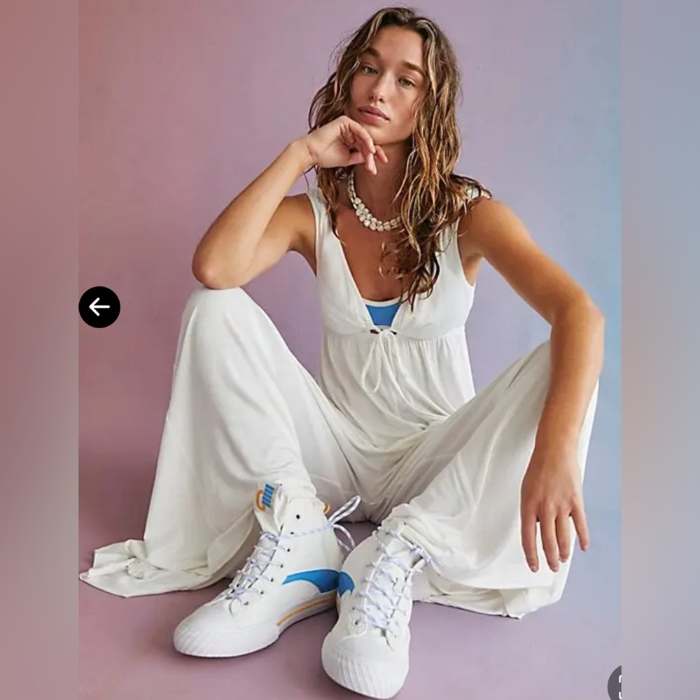 Free People Beach Kirsten One-Piece - Off White
